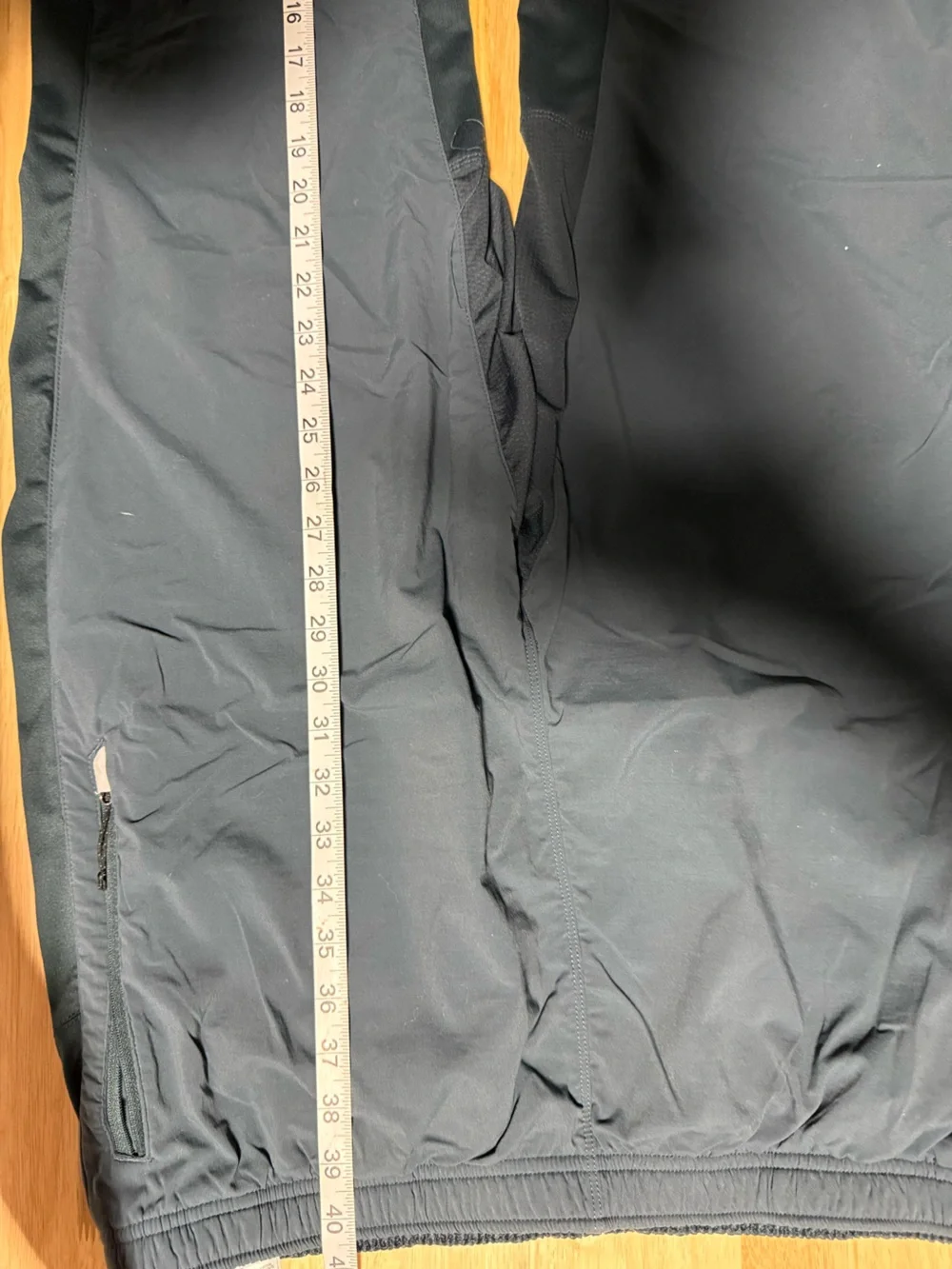 Columbia Men’s XXL 31 Long Navy Fleece Lined Track Pants Zip